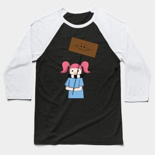 The doll shows its emotions using signs Baseball T-Shirt